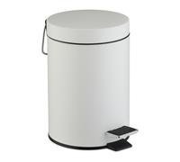 Bathroom Pedal Bin Sanitary Waste Disposal Hygienic Trash Can Toilet Metal 3L