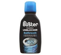 Bathroom Plughole Unblocker 300ml Fast-Acting Drain Cleaner for Sinks, Showers & Baths - Dissolves Hair, Soap Scum & Blockages - Powerful Sink Unblocker Liquid