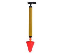 Bathroom Plunger - Robust, Rustproof, Non-Slip Drain Cleaner, Air Pressure Drain Cleaner for Bathroom - for Dorm, Hotel, Apartment, Kitchen, Shower