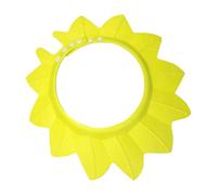 Bathroom Products Toddler Hair Washing Shield Adjustable Shower Cap Hat for Kids Bathing Eye and Ear Shield Visor Cap Baby Toddler Child Hair Wash Accessories (Yellow, One Size)