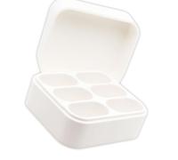 Bathroom Refill Case, Large White 6, E