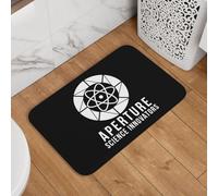 Bathroom Rug Aperture Science Innovators Door Mat Soft Floor Mats Non-Slip Bath Mat For Kitchen Entryway Shoes Scraper 40X60Cm