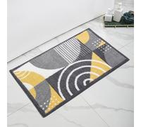 Bathroom Rug White Lines Bathroom Rug Colored Super Absorbent With non Slip Backing,Fluffy Non-Slip Soft Carpet,Bath Machine Washable,for Bathtu,Shower Floor