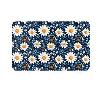 Bathroom Rugs - 20x31.5in Kitchen Mats for Floor, Area Rugs for Entryway Rugs Indoor, Jungle Leopard Yellow Non Slip Washable Bathroom Laundry Room Door Rug