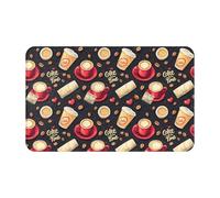 Bathroom Rugs - 20x31.5in Kitchen Mats for Floor, Area Rugs for Entryway Rugs Indoor, Pink Leopard Non Slip Washable Bathroom Laundry Room Door Rug