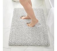 Bathroom Rugs 24 17, Extra Soft Absorbent Microfiber Bath Rugs | Soft microfiber bath mat, fast water absorption, non-slip backing, multi sizes & colors, machine washable.