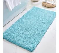 Bathroom Rugs 24 17, Extra Soft Absorbent Microfiber Bath Rugs | Soft microfiber bath mat, fast water absorption, non-slip backing, multi sizes & colors, machine washable.