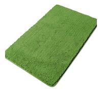 Bathroom Runner Rug 30 x 50 Inch Thick Chenille Long Bath Mat | Absorbent and Washable Extra Large Bath Rug Non-Slip, Soft Runner Rug for Bathroom, Shower, Sink - (Forest Green)