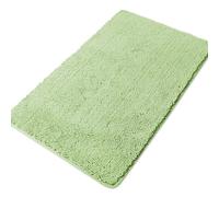 Bathroom Runner Rug 30 x 50 Inch Thick Chenille Long Bath Mat | Absorbent and Washable Extra Large Bath Rug Non-Slip, Soft Runner Rug for Bathroom, Shower, Sink - (Seafoam Green)