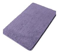 Bathroom Runner Rug 30 x 50 Inch Thick Chenille Long Bath Mat | Absorbent and Washable Extra Large Bath Rug Non-Slip, Soft Runner Rug for Bathroom, Shower, Sink - (Lavender)