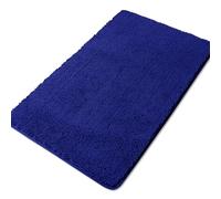Bathroom Runner Rug 30 x 50 Inch Thick Chenille Long Bath Mat | Absorbent and Washable Extra Large Bath Rug Non-Slip, Soft Runner Rug for Bathroom, Shower, Sink - (Royal Blue)