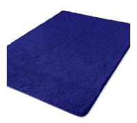 Bathroom Runner Rug 40 x 60 Inch Thick Chenille Long Bath Mat | Absorbent and Washable Extra Large Bath Rug Non-Slip, Soft Runner Rug for Bathroom, Shower, Sink - (Royal Blue)