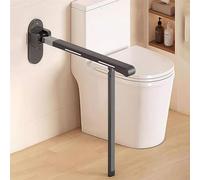 Bathroom Safety Grab Bars, Wall Mounted Non Slip Handrails for Elderly, Disabled, and Pregnant Support, Flip Up Design for Secure Assistance