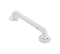 Bathroom Safety Handrail White Stainless Steel Abs Support