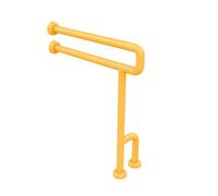 Bathroom Safety Rail, Wall Mounted with Legs, Anti-Slip Grip for Seniors and Disabled