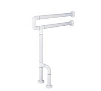 Bathroom Safety Rail, Wall Mounted with Legs, Anti-Slip Grip for Seniors and Disabled