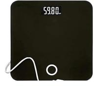 Bathroom Scale Bodyweight Digital Electronic Called USB Charging For Commercial Store Retail Prices For Fitness Weight Loss(Black)