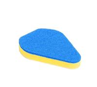Bathroom Scrubber - Heavy-Duty Deep Cleaning Sponge Head, Durable Cleaning Tool | 2-In-1 Tub and Tile Scraper, Wall Scrubber with Non-Slip Grip, Deep Clean Sponge for Shower, Bathtub, Tile