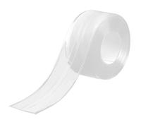 Bathroom Sealant Tape Bath Sealant Strip 3.2m x 38mm Clear Waterproof Tape 2 Folded Bathroom Sealant Strips Self Adhesive Bath Sealing Strip Strong Adhesive Simple Seal Tape for Bathroom Kitchen Sink