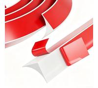 Bathroom Sealant Tape Flexible PVC Caulk Strip for Wall Corner Edging Skirting Board Trim Kitchen Countertop Gap White 38mm Wide(grey)