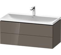 Bathroom Set Duravit 1-hole washbasin, 2 drawers 1000mm Grey Flannel Brilliant LC6952O89890000