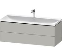 Bathroom Set Duravit 1-hole washbasin, 2 drawers 1200mm Concrete Grey Matt LC6953O07070000