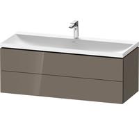 Bathroom Set Duravit 1-hole washbasin, 2 drawers 1200mm Grey Flannel Brilliant LC6953O89890000