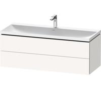 Bathroom Set Duravit 1-hole washbasin, 2 drawers 1200mm Super Mat White LC6953O84840000