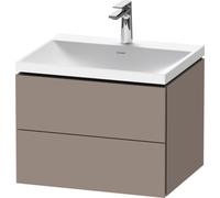 Bathroom Set Duravit 1-hole washbasin, 2 drawers 600mm Basalt Matt LC6950O43430000