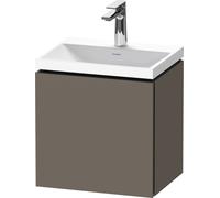 Bathroom Set Duravit 1-hole washbasin, right-hand door 450mm Grey Flannel Satin LC6949O90900000