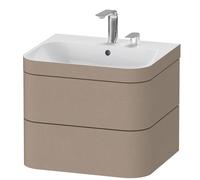 Bathroom Set Duravit Happy D.2 Plus 2 holes 575mm Flax