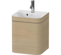 Bathroom Set Duravit Happy D.2 Plus Wash-hand basin c-bonded 1 hole, left-hand hinged 400mm Mediterranean Oak HP4633O71710000