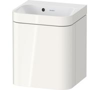 Bathroom Set Duravit Happy D.2 Plus Wash-hand basin c-bonded, left-hand hinged 400mm White high gloss HP4633N22220000