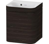 Bathroom Set Duravit Happy D.2 Plus Wash-hand basin c-bonded, right-hand hinge 400mm Brushed Walnut HP4634N69690000