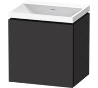 Bathroom Set Duravit L-Cube Washbasin, right-hand door 450mm Graphite Super Mat LC6949N80800000