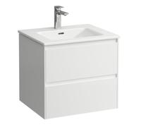 Bathroom Set Laufen PRO S 2 drawer cabinet and sink, 1 hole 600x535x500mm Glossy White