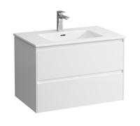 Bathroom Set Laufen PRO S 2 drawer cabinet and sink, 1 hole 800x535x500mm Nordic White