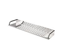 Bathroom Shelf 40cm Single Tier Stainless Steel No Drilling Organizer | Silver Finish, Solid Storage Design, Keeps Bathroom Tidy, Wall Mounted for Kitchen Use