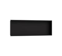 Bathroom Shelf Hansgrohe XtraStoris Wall recess with frame 925x390mm Black Mat