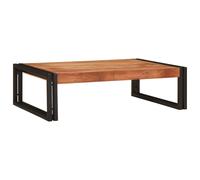 vidaXL Bathroom Shelf Brown 80 x 50 x 23 cm Solid Acacia Wood
