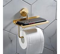 Bathroom Shelves Gold Towel Rack Bar Rail with Hardware Pendant Set Simple Light Luxury Design for Bathroom Storage.