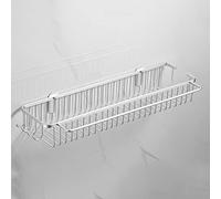 Bathroom Shelving Wall Mounted Self-Adhesive Aluminum Shelves for Restroom, No Drilling Required, Space-Saving Design, 40cm