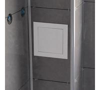 Bathroom Shower Access Panel for Tile Wall, Waterproof Access Door Cover, Touch Latch Ceiling Cover Plate, Heating Cables Repair Servicing Doors(14x20in(350x500mm))