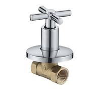 Bathroom Shower Brass Junction Water Flows Control Valves Straight Shuts-Off Angles Valves Bath Water Tap Accessory Shower Regulator