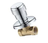 Bathroom Shower Brass Junction Water Flows Control Valves Straight Shuts-Off Angles Valves Bath Water Tap Accessory Shower Regulator