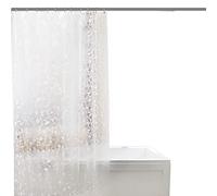 Bathroom Shower Curtain Liner, 72x72 Inches PEVA 3G Shower Curtain Liner with a Set of Grommet Holes, Waterproof Thin Plastic Liners