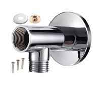 Bathroom Shower Elbow - Wall Outlet Joint, Water Flow Connector | Seamless Copper Steel Plumbing Upgrade Hardware Replacement Module Architecture Drop Reduction Channel Design with Residential Hospita
