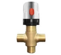 Bathroom Shower Faucet Brass Thermostatic Mixer Valve Static Pipe Thermostat Faucets Water Temperature Control Bidet