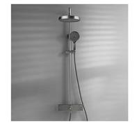 Bathroom Shower Set Rain Shower Bath Shower Mixer with Hand Shower Faucet Set 3-Way Rainlfall Shower Head White Black,Shower Set M1 LWX