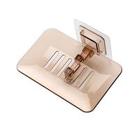Bathroom Shower Soap Box Dish Storage Plate Tray Holder Case Soap Holder, Kitchen，Dining & Bar for Easter Day (Coffee)